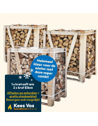 Super combi: 1x Krat soft mix + 2x krat Eiken strak gestapeld Kopen | Haardhout Oosterhout
